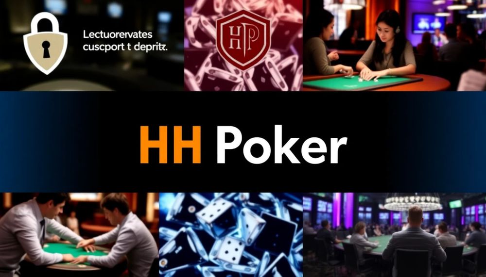 HHpoker俱乐部客户微信 App 预览